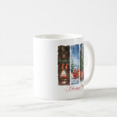 Weihnachtsfreude-Kaffee- oder Kakao-Tasse Kaffeetasse (VorderseiteRechts)