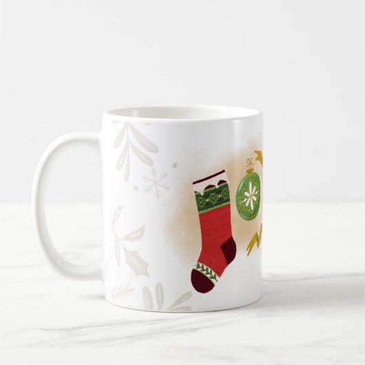 Weihnachtsfreude Kaffeetasse (Links)