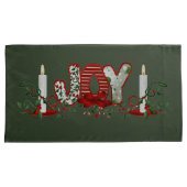 Weihnachtsfreude Kissenbezug (Vorderseite-Rechts)