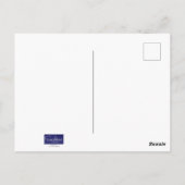 Weihnachtsfreude Liebe und Frieden Postkarte (Rückseite)