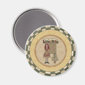 Weihnachtsfreude Magnet (Vorderseite/Rückseite)