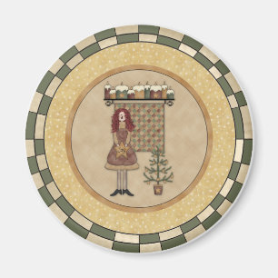 Weihnachtsfreude Magnet