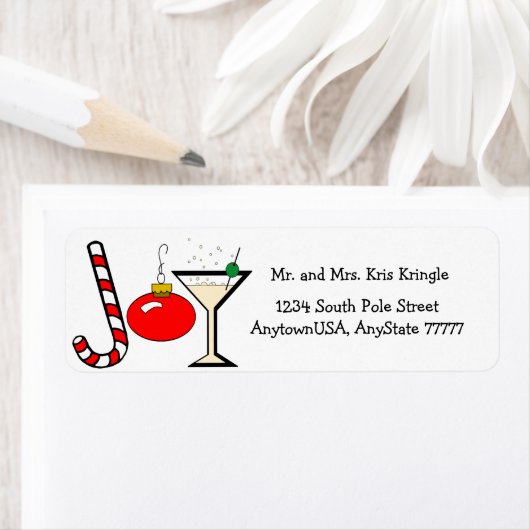 Weihnachtsfreude mit rotem Ornament (Insitu)