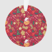 Weihnachtsfreude Ornament (Vorderseite)