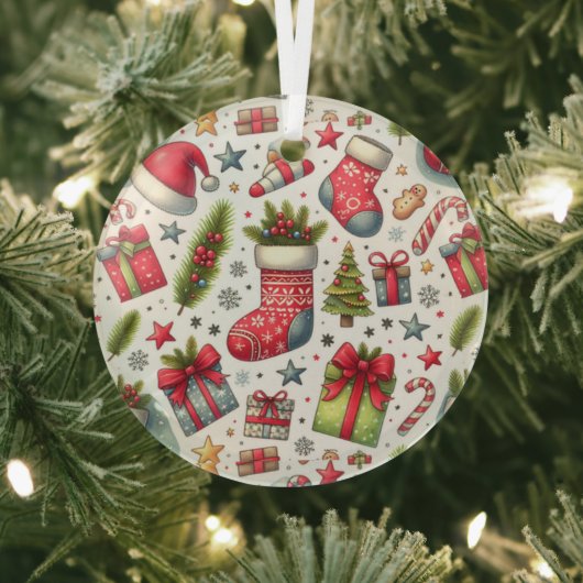 Weihnachtsfreude Ornament Aus Glas (InSitu)