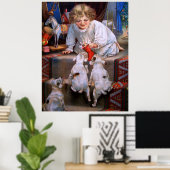 Weihnachtsfreude Poster (Heimbüro)