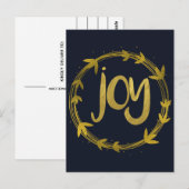 Weihnachtsfreude Postkarte (Vorne/Hinten)