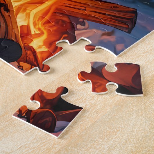 Weihnachtsfreude Puzzle (Seite)