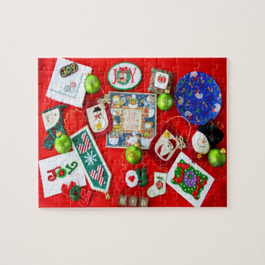 Weihnachtsfreude-Puzzle Puzzle (Horizontal)
