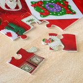 Weihnachtsfreude-Puzzle Puzzle (Seite)