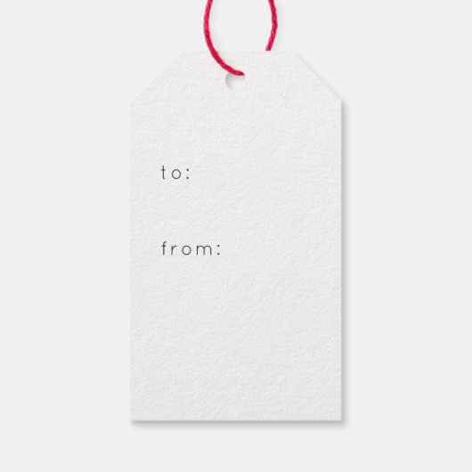 Weihnachtsfreude Rustikale Vegetation Geschenkanhänger (Rückseite)