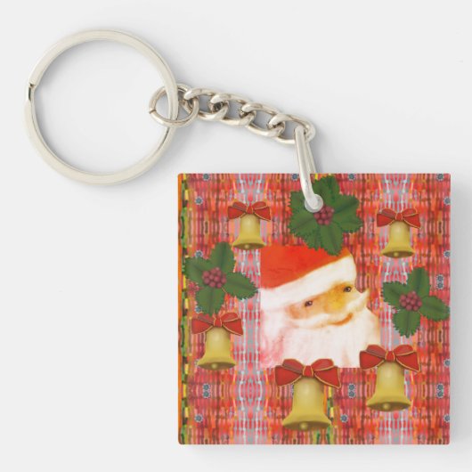 Weihnachtsfreude Schlüsselanhänger (Vorderseite)