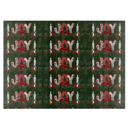 Weihnachtsfreude Schneidebrett (Vorderseite)