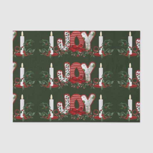 Weihnachtsfreude Seidenpapier (Vorderseite)