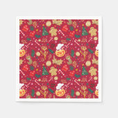 Weihnachtsfreude Serviette (Vorderseite)