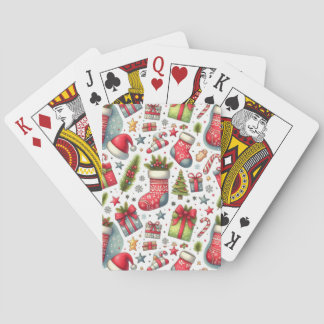 Weihnachtsfreude Spielkarten