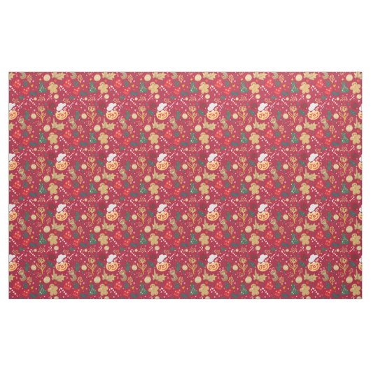 Weihnachtsfreude Stoff (Fat Quarter (45,7 x 55,9 cm))