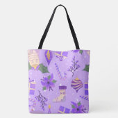 Weihnachtsfreude Tasche (Rückseite)