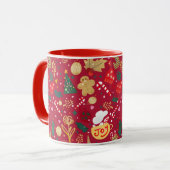 Weihnachtsfreude Tasse (Vorderseite Links)