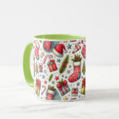 Weihnachtsfreude Tasse (Vorderseite Links)