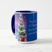 Weihnachtsfreude Tasse (Vorderseite Links)