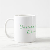 Weihnachtsfreude-Tasse Kaffeetasse (Links)