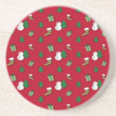 Weihnachtsfreude Untersetzer (Vorne)