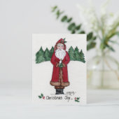 "Weihnachtsfreude" Weihnachten und Weiße Taube (Stehend Vorderseite)