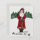 "Weihnachtsfreude" Weihnachten und Weiße Taube (Vorne/Hinten)