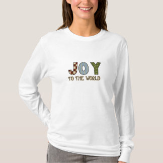 Weihnachtsfreude zum Weltdamen-angepassten Shirt