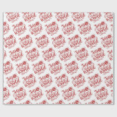 Weihnachtsfreuden für den Welturlaub Geschenkpapier (Flach)