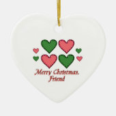 Weihnachtsfreund GH Keramik Ornament (Vorne)