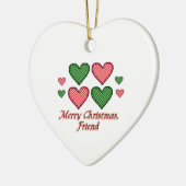 Weihnachtsfreund GH Keramik Ornament (Links)