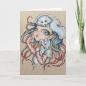 Weihnachtsfreunde Feiertagskarte (Vorderseite)