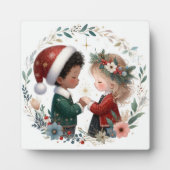 Weihnachtsfreunde Fotoplatte (Vorderseite)