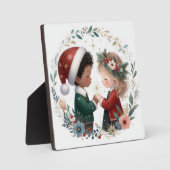 Weihnachtsfreunde Fotoplatte (Vorderseite)