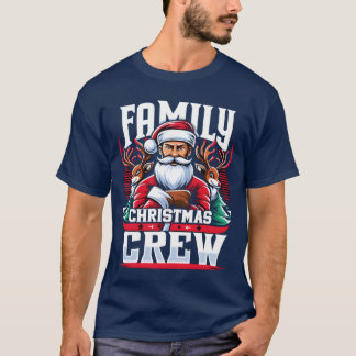Weihnachtsfreunde in der Crew T-Shirt