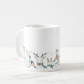 Weihnachtsfreunde Kaffeetasse (Vorderseite Links)