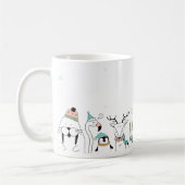 Weihnachtsfreunde Kaffeetasse (Links)