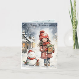 Weihnachtsfreunde Karte