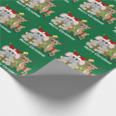 Weihnachtsfreunde Weihnachtsverpackung Geschenkpapier (Ecke)