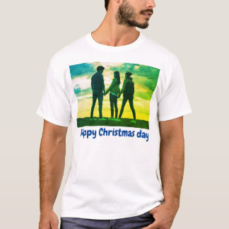 Weihnachtsfreundes-Bild T-Shirt