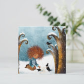 Weihnachtsfreundlichkeit (Stehend Vorderseite)