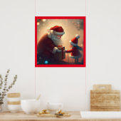 Weihnachtsfreundlichkeit 2 poster (Küche)