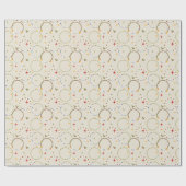 Weihnachtsfreundschaftsbracelets Geschenkpapier (Flach)