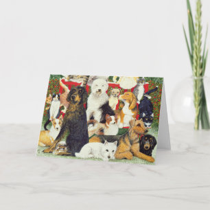 Weihnachtsfrieden Feiertagskarte