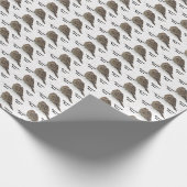 Weihnachtsfrieden Geschenkpapier (Ecke)