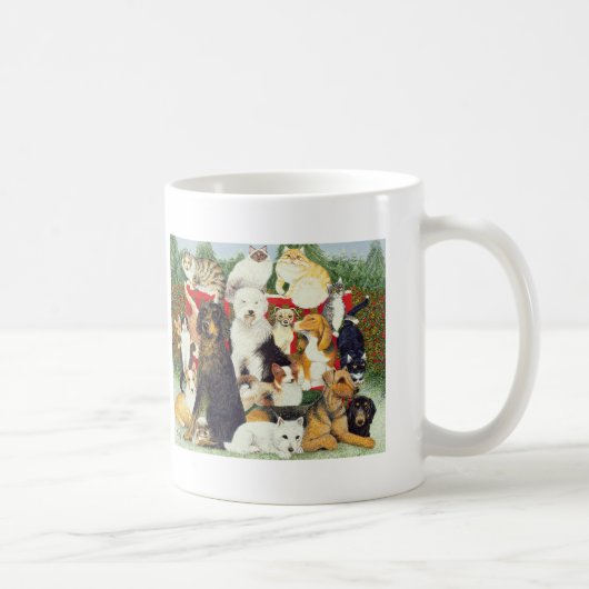 Weihnachtsfrieden Kaffeetasse (Rechts)