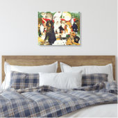 Weihnachtsfrieden Leinwanddruck (Insitu (Schlafzimmer))