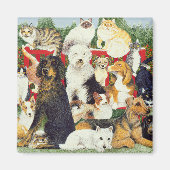 Weihnachtsfrieden Magnet (Vorne)